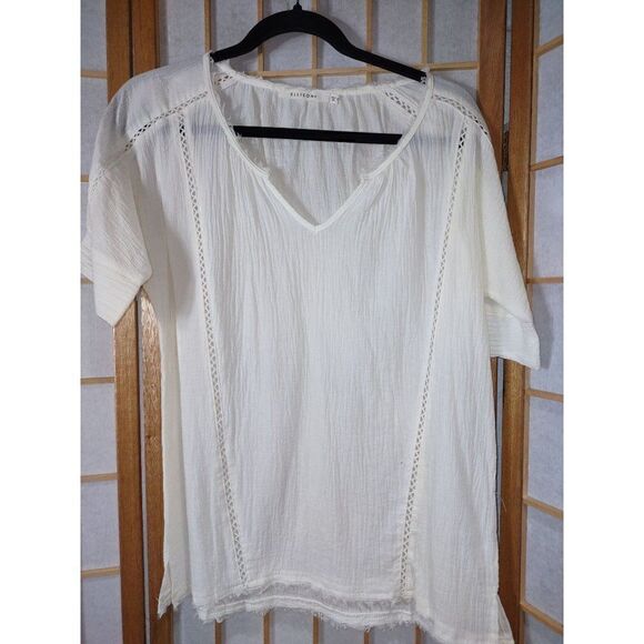 Ellison Sm Gauzy Boho Blouse - Picture 2 of 16